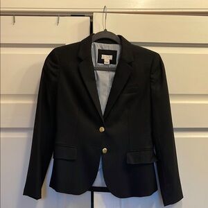J. Crew Black Blazer Professional Tailored Fit